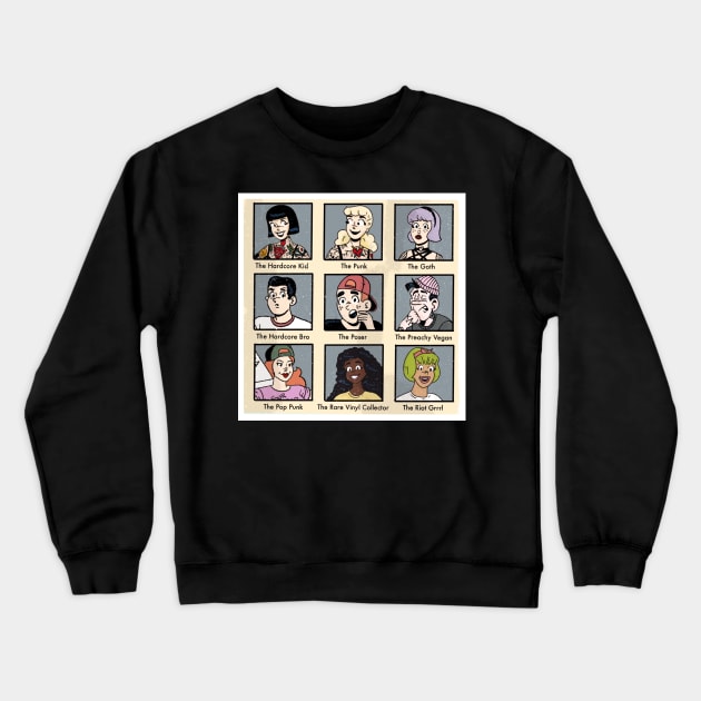 Yearbook Crewneck Sweatshirt by HEcreative